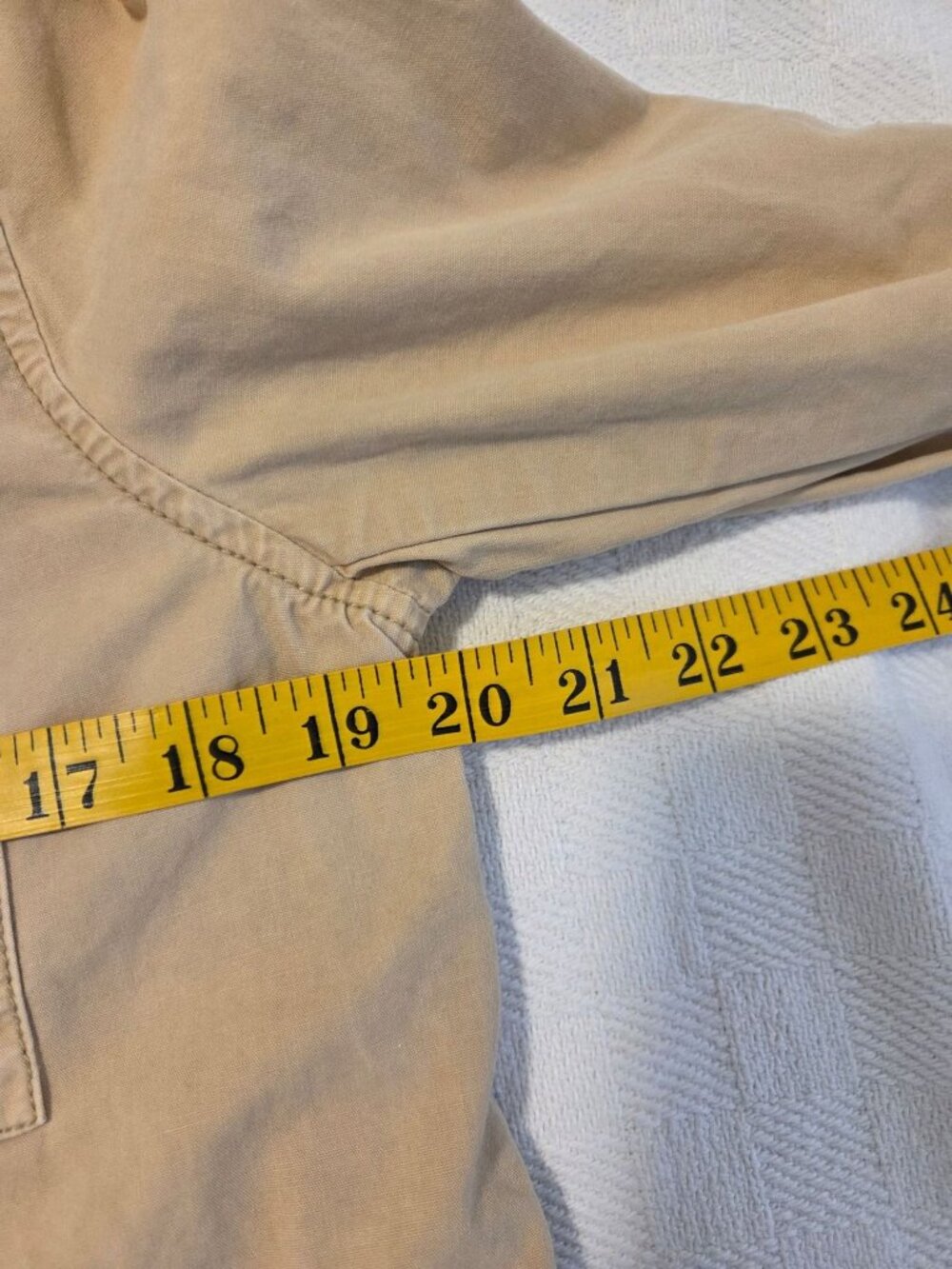 Mens Gap Khaki Utility Jacket XS Cotton Four-Pocket Cabin Heritage Boyfriend - Picture 5 of 6